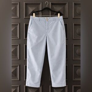 Kensie Women’s Light Blue Cropped Chinos NWT SZ 12